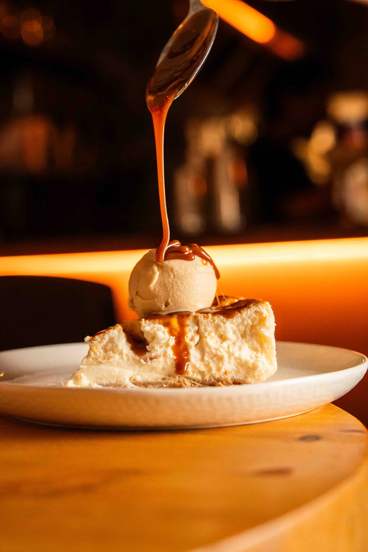 Dessert being served at Copal